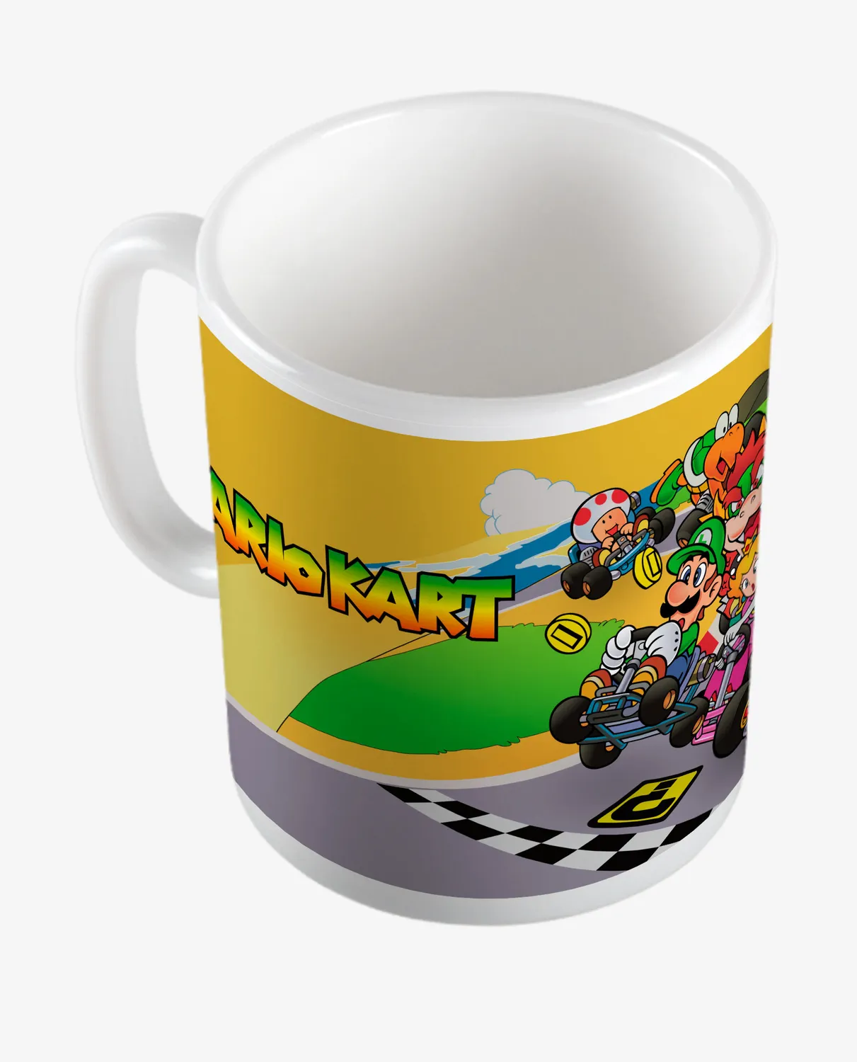 Pixgoodies Mario Mario Kart mug céramique casting 1992