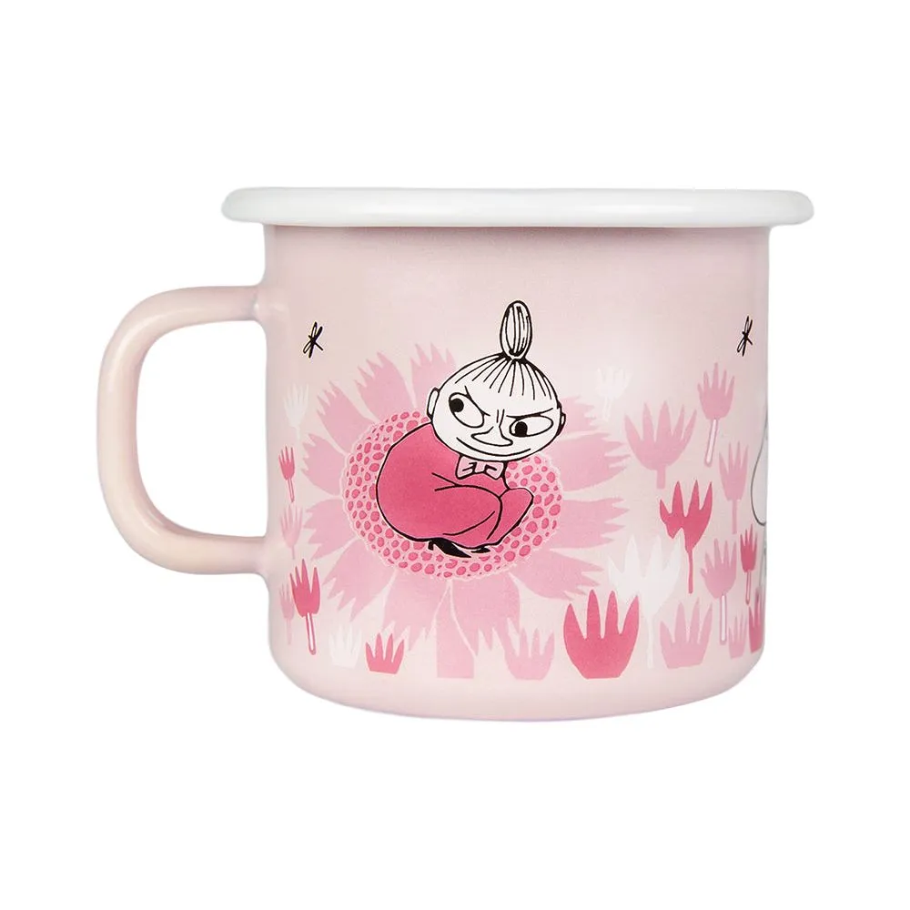 Moomintroll Moomin Girls mug émaillé rose 2,5 dl