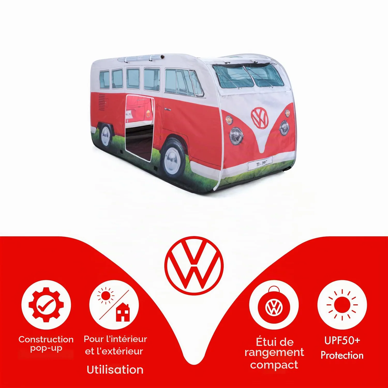 Brisa T1 Combi tente de jeu pop-up 162 cm