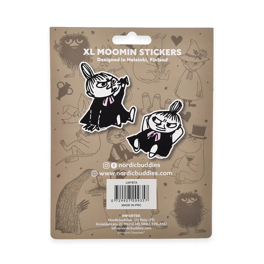 Moomintroll Little My stickers XL lot de 2
