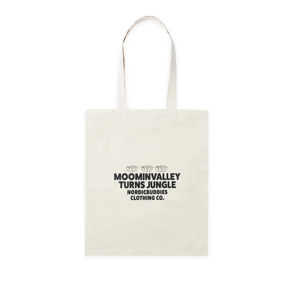 Moomintroll Moomin 80 tote bag blanc coton 38x42 cm