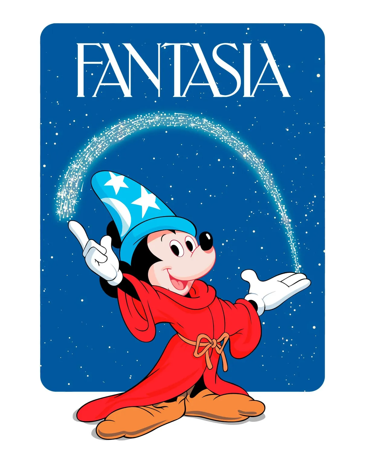 Pixgoodies Mickey Fantasia t-shirt coton