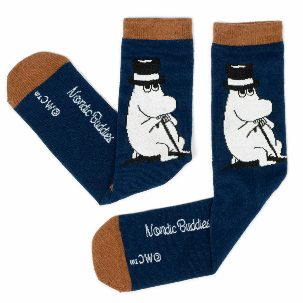 Moomintroll Thinking chaussettes Moominpappa 40-45 coton