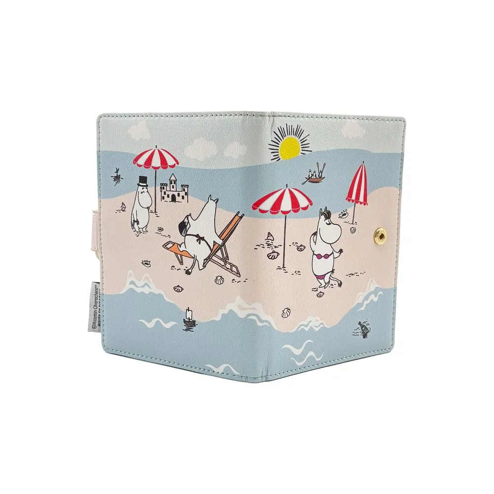Moomintroll Beach porte-passeport 14 cm