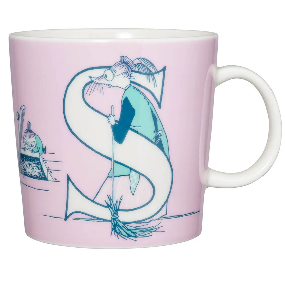 Moomintroll ABC mug 0,4L vitroporcelaine