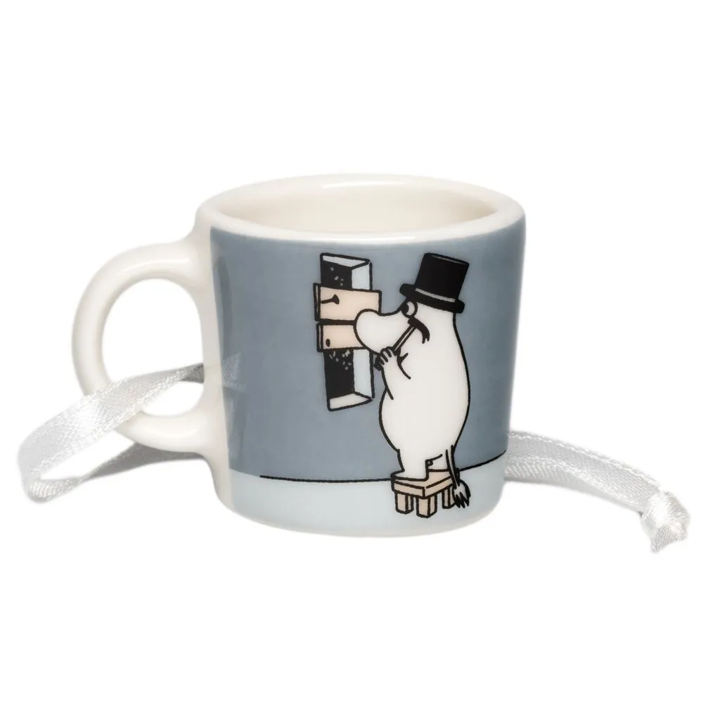 Moomintroll Moominpappa Mini Mug tasse miniature grise 12 ml