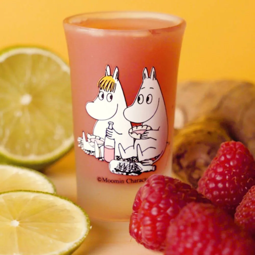 Moomintroll Mini Tumbler verres 5 cl lot de 2 givré