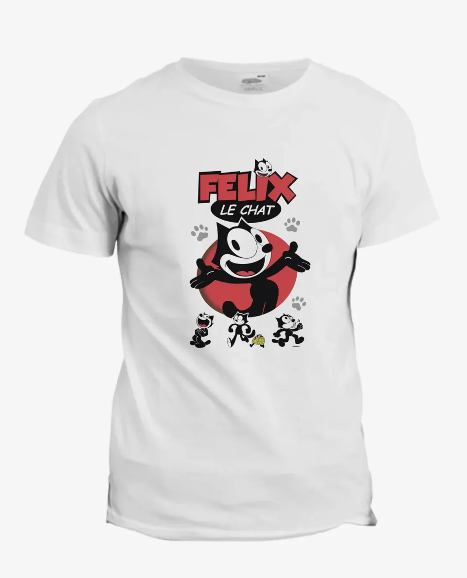 Pixgoodies Félix le Chat t-shirt coton