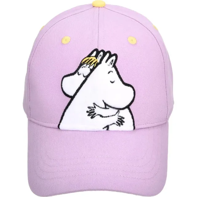 Moomintroll Hug casquette enfant rose coton