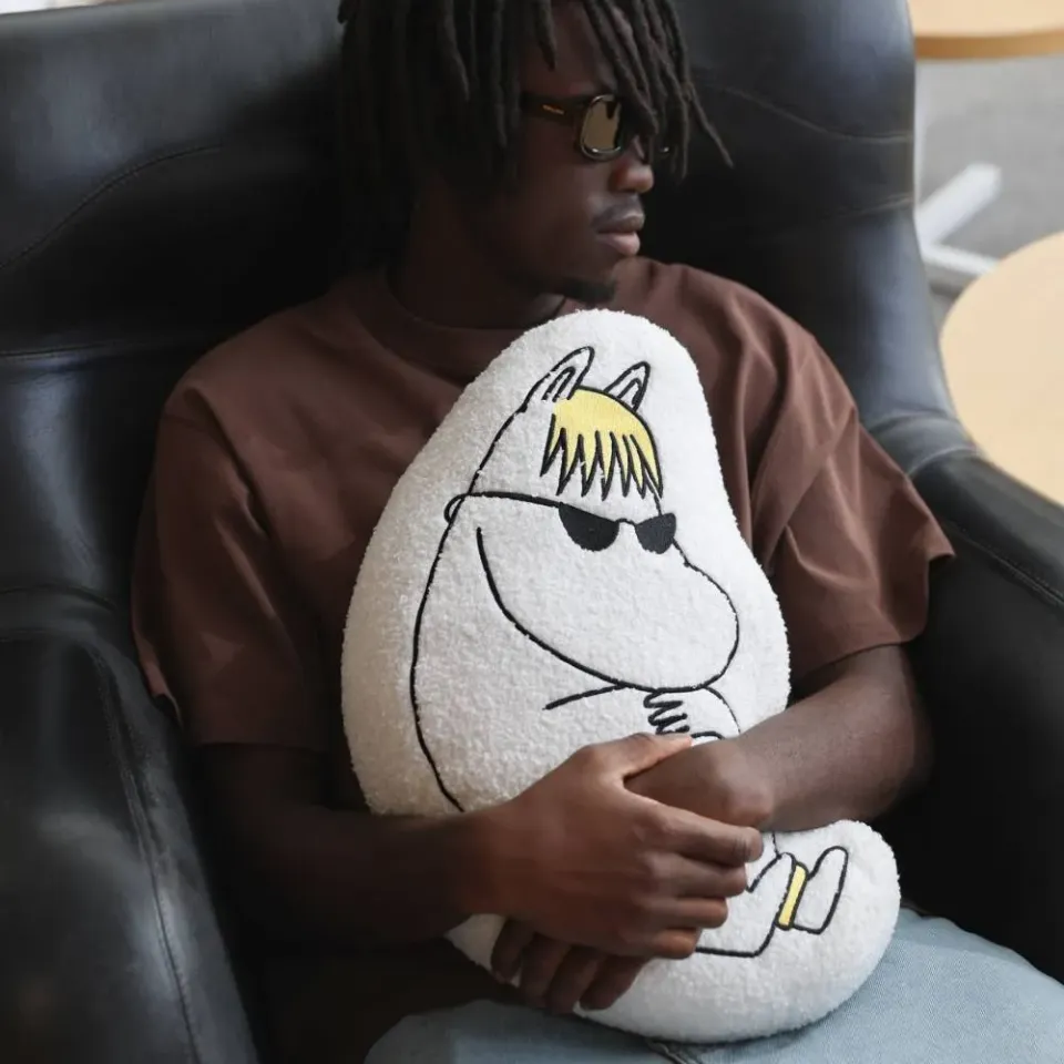 Moomintroll Snorkmaiden Coussin Blanc 45 cm Polyester