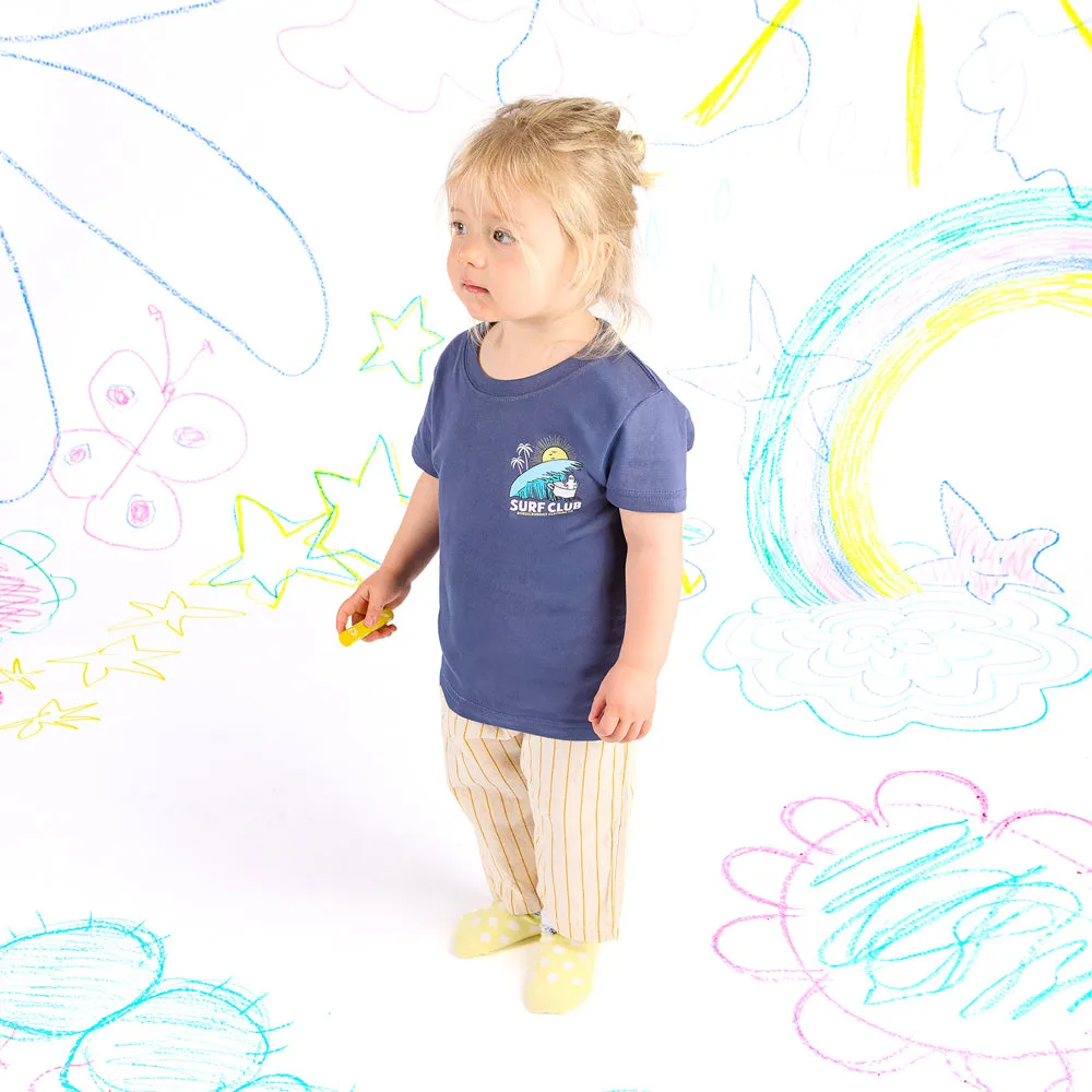 Moomintroll Hattifatteners t-shirt enfant bleu marine