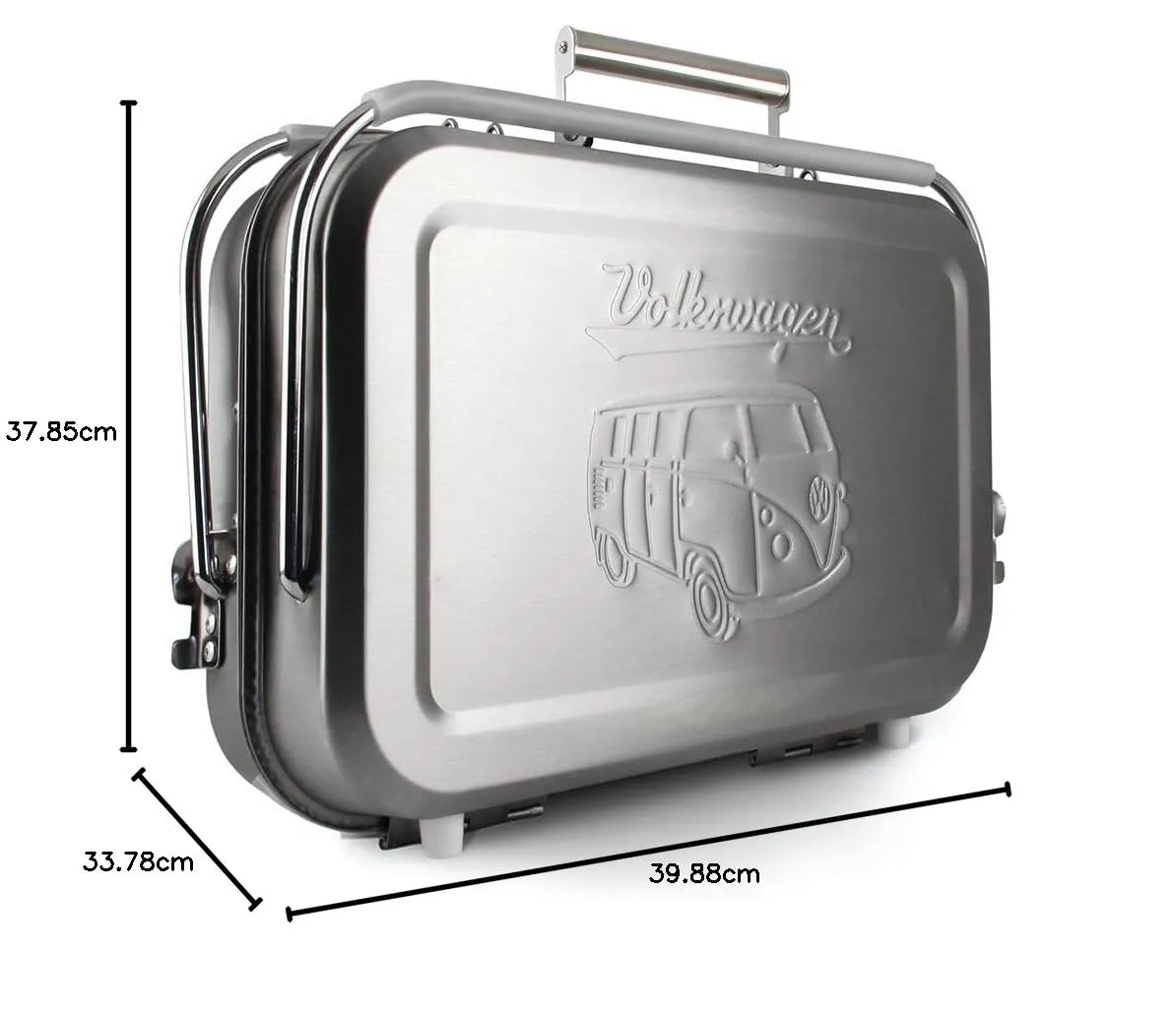 Brisa VW Collection T1 Bus Combi barbecue portable Inox valise