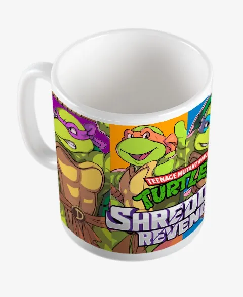 Pixgoodies Tortues Ninja à l’unisson contre Shredder mug céramique