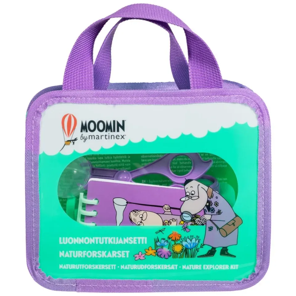 Moomintroll Hemulen kit explorateur nature enfant