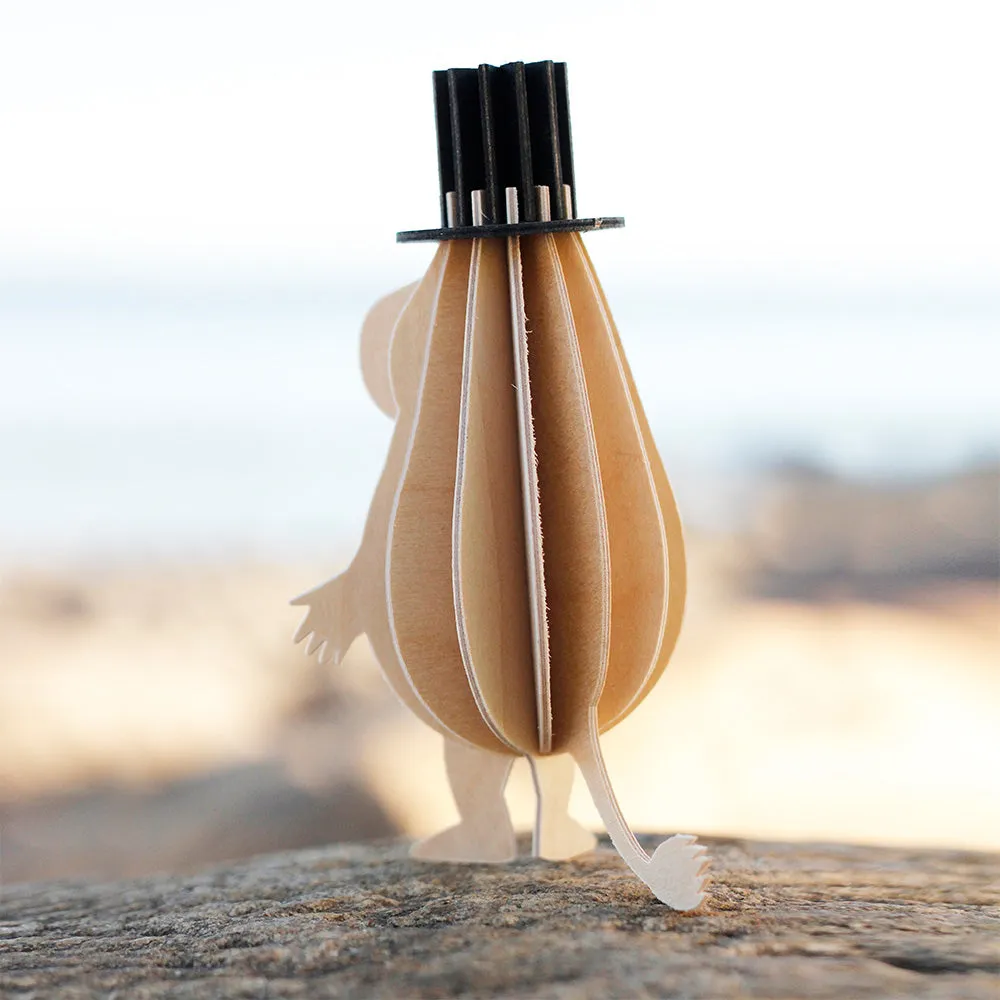 Moomintroll Moominpappa figurine bouleau