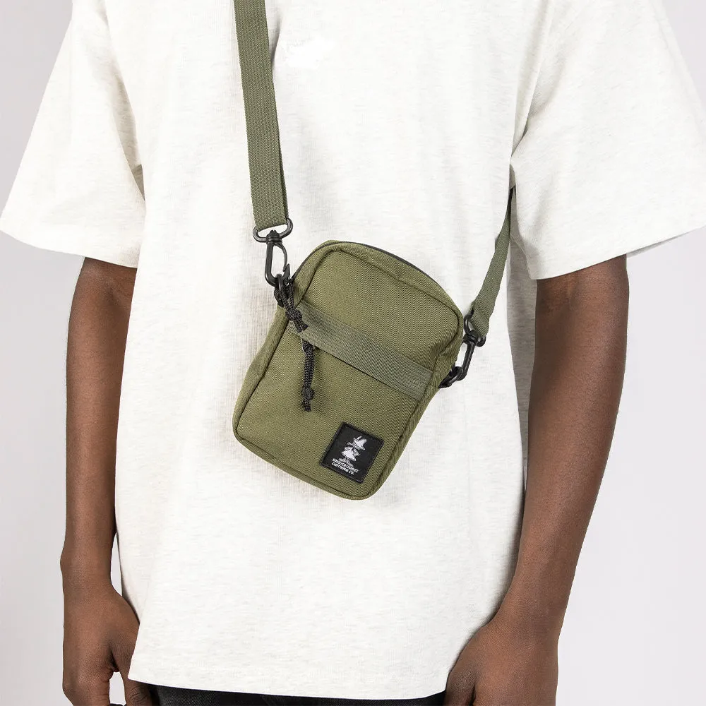 Moomintroll Snufkin sac bandoulière vert foncé