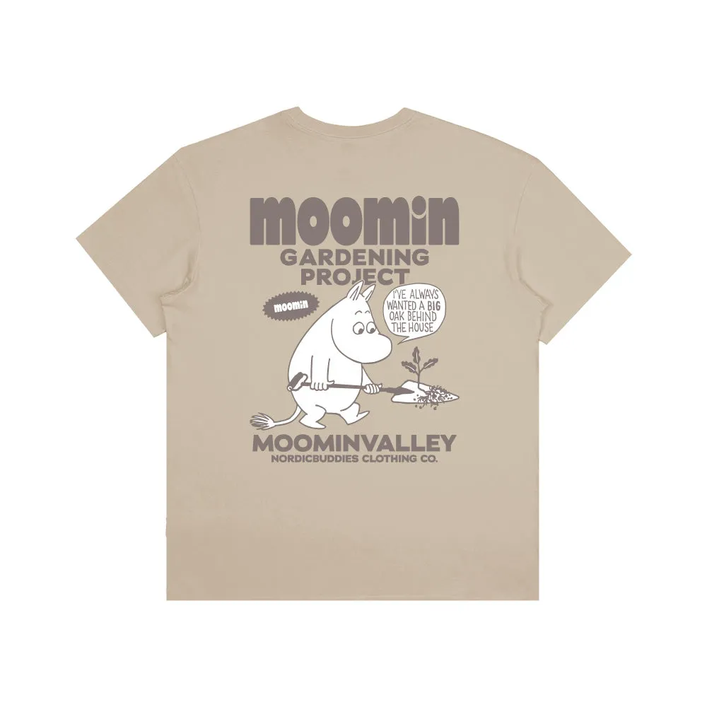 Moomintroll Gardening t-shirt coton oversize