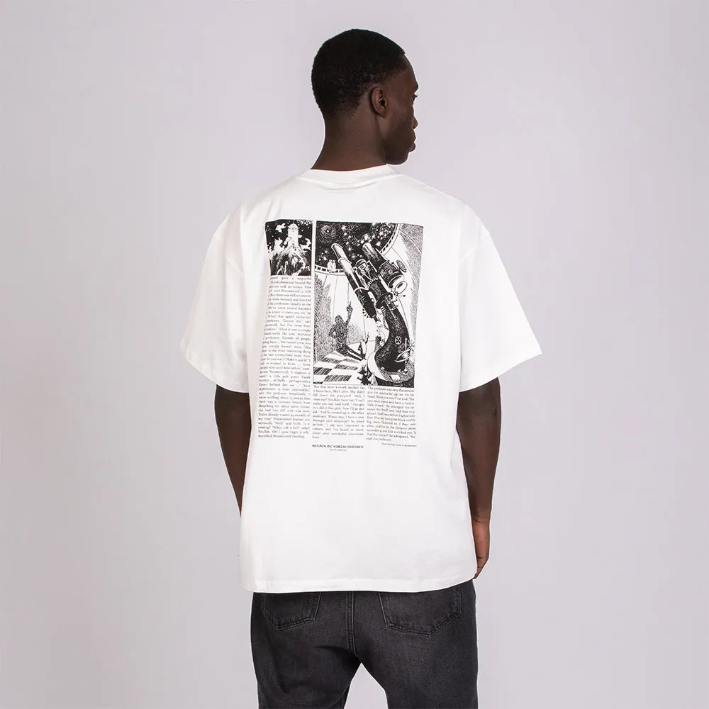 Moomintroll Comet Stilts t-shirt blanc coton bio