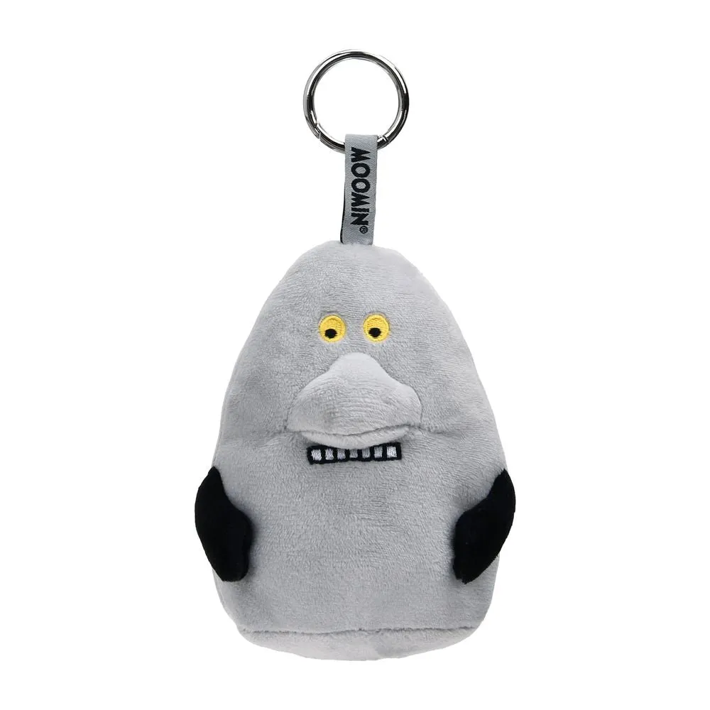 Moomintroll Groke porte-clés peluche gris 12 cm