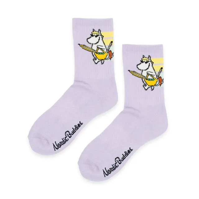 Moomintroll Snorkmaiden chaussettes violettes 36-42