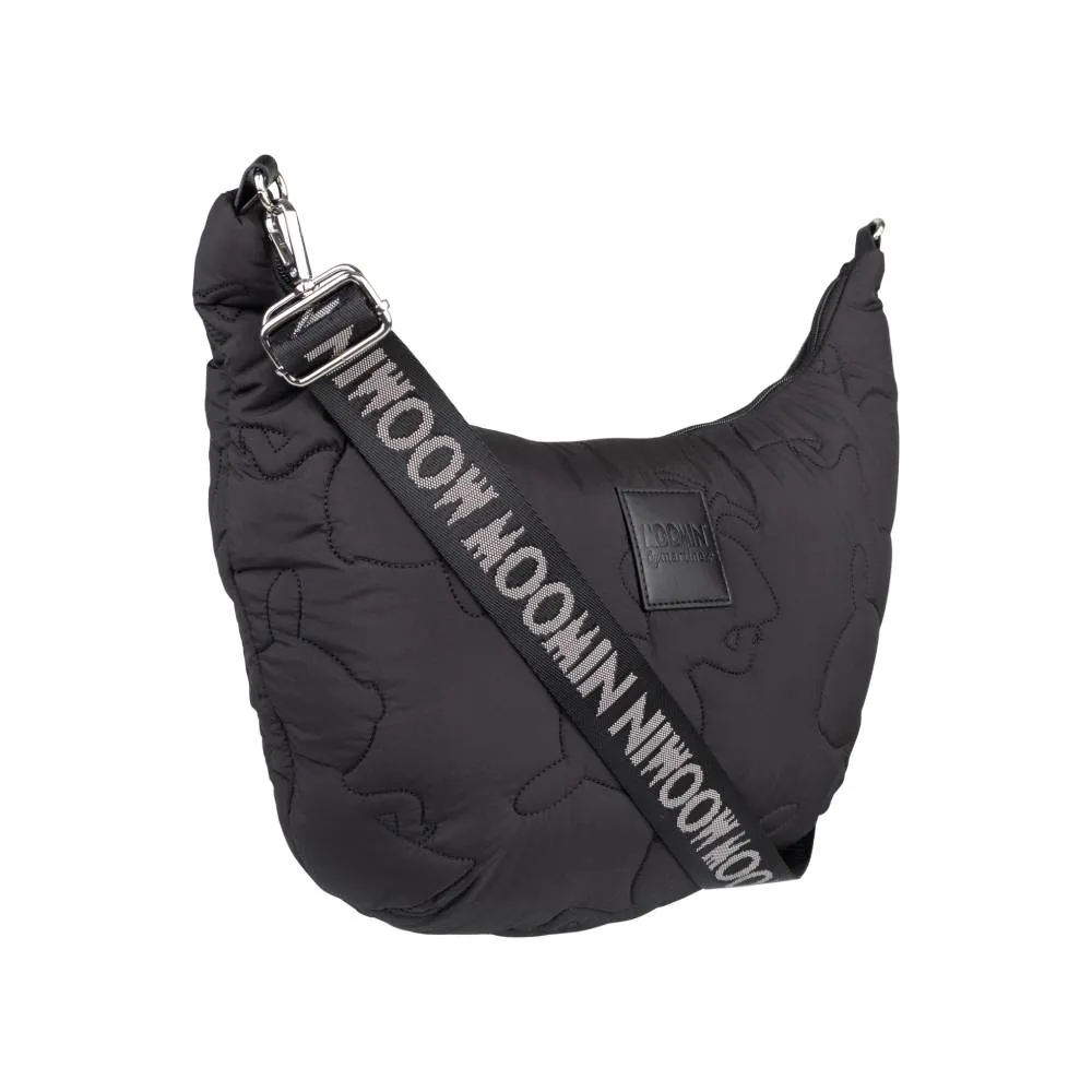 Moomintroll Little My sac bandoulière matelassé noir