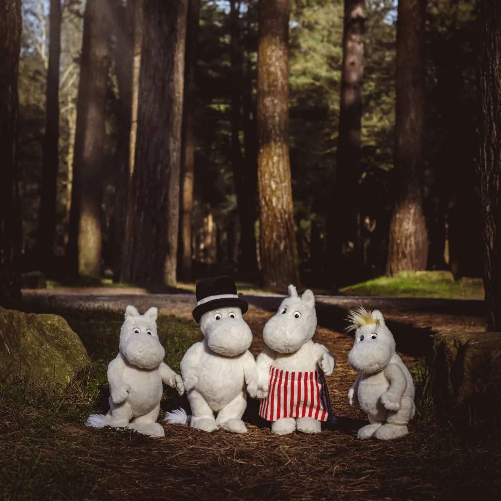 Moomintroll Snorkmaiden peluche déco 33 cm