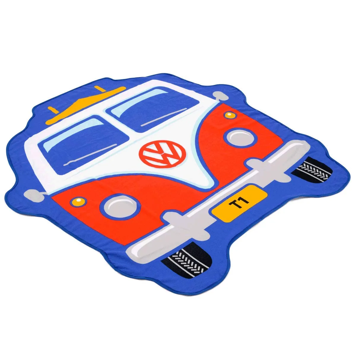 Brisa VW Collection T1 Bus serviette plage enfant rouge 150 cm
