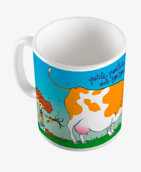 Pixgoodies Titeuf Petite Poésie des Saisons mug céramique 325 ml