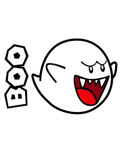 Pixgoodies Mario Boo mug céramique fantôme