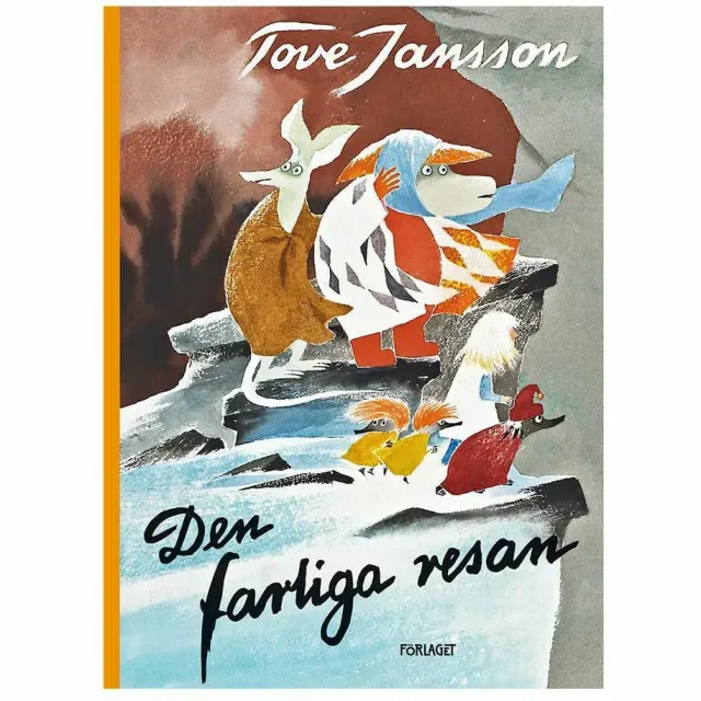 Moomintroll Den farliga resan livre cartonné suédois