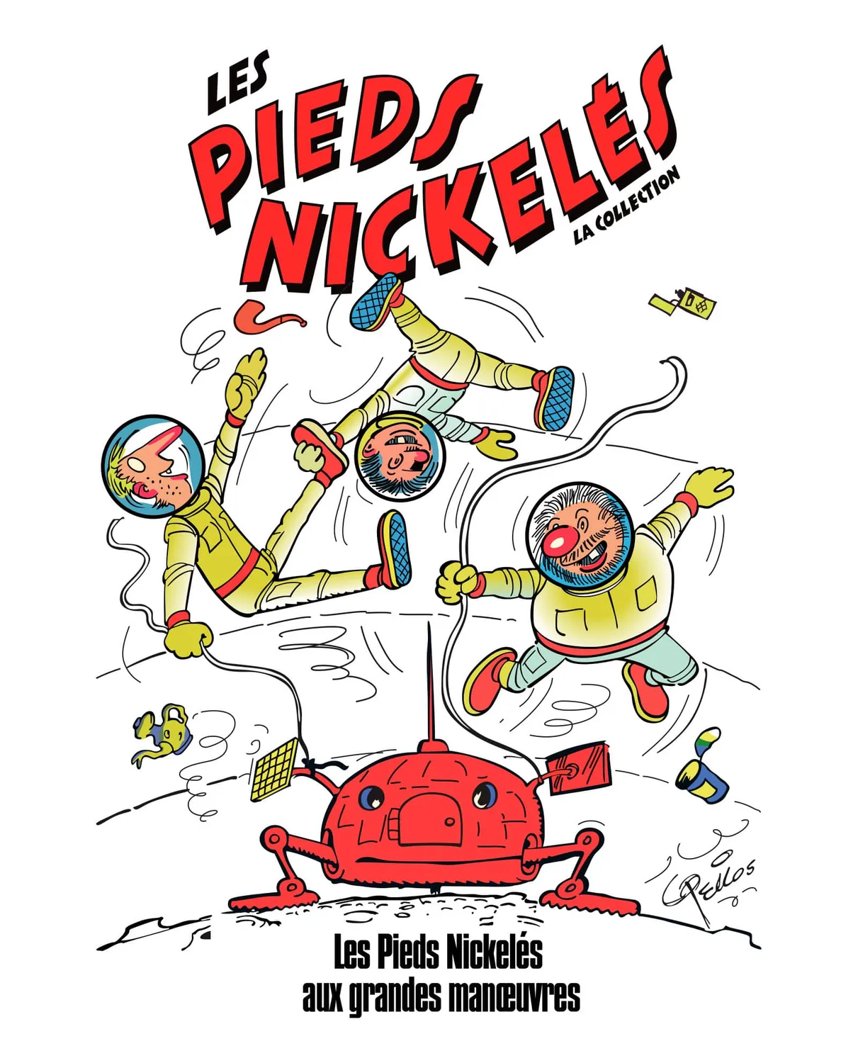 Pixgoodies Les Pieds Nickelés Grandes Manœuvres t-shirt coton
