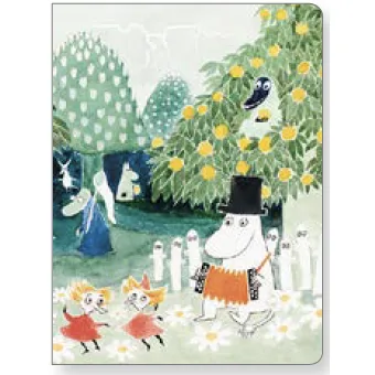 Moomintroll Finn Family Carnet Ligné Couverture Souple