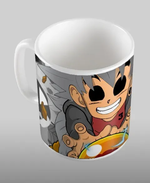Pixgoodies Dragon Ball Son Goku et la boule de cristal mug céramique