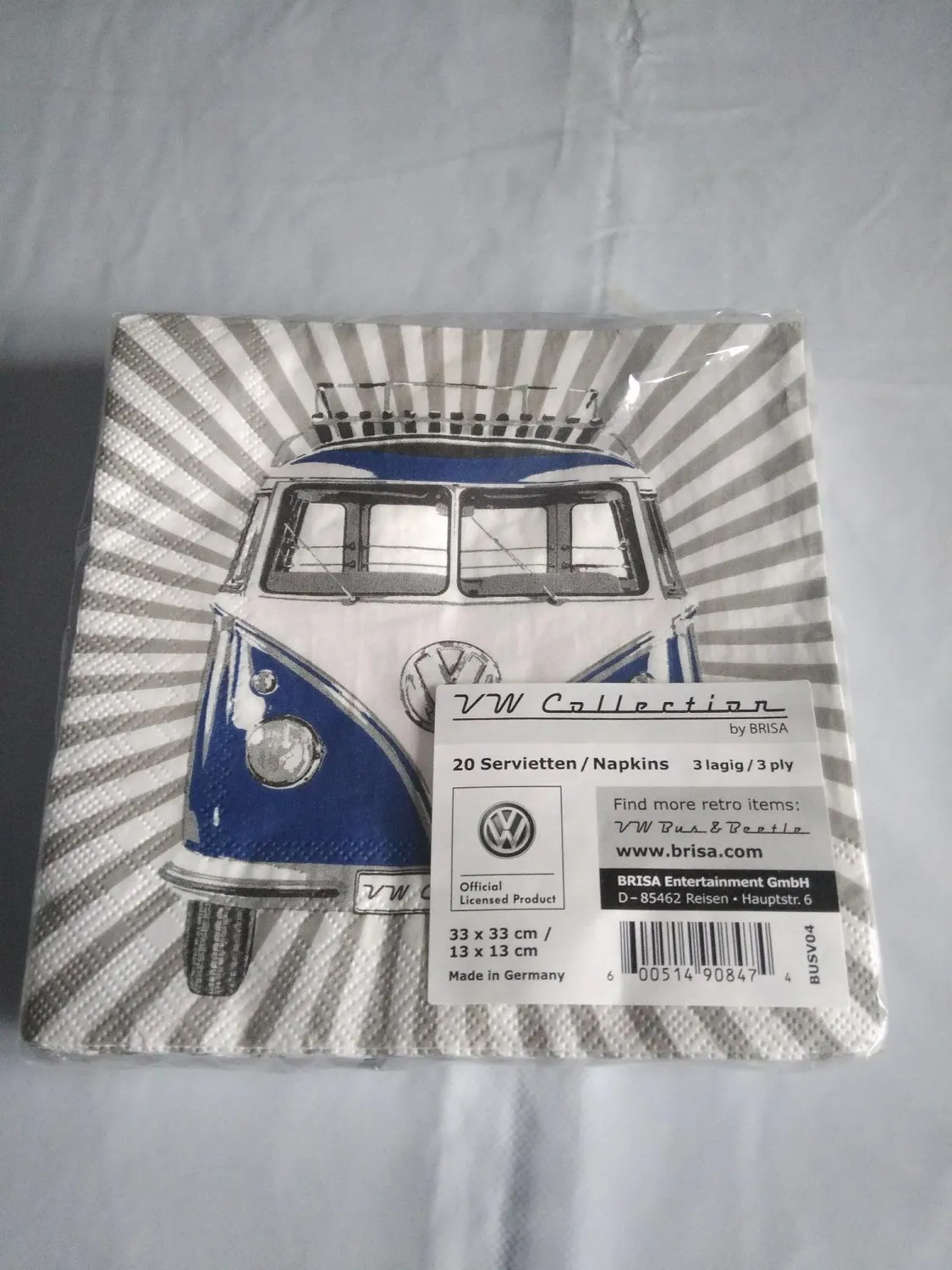 Brisa VW Collection T1 Bus Combi serviettes en papier
