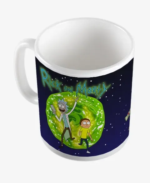 Pixgoodies Rick et Morty mug céramique irrévérent
