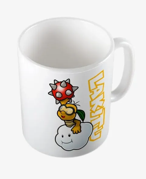 Pixgoodies Mario Lakitu mug céramique jeux vidéo