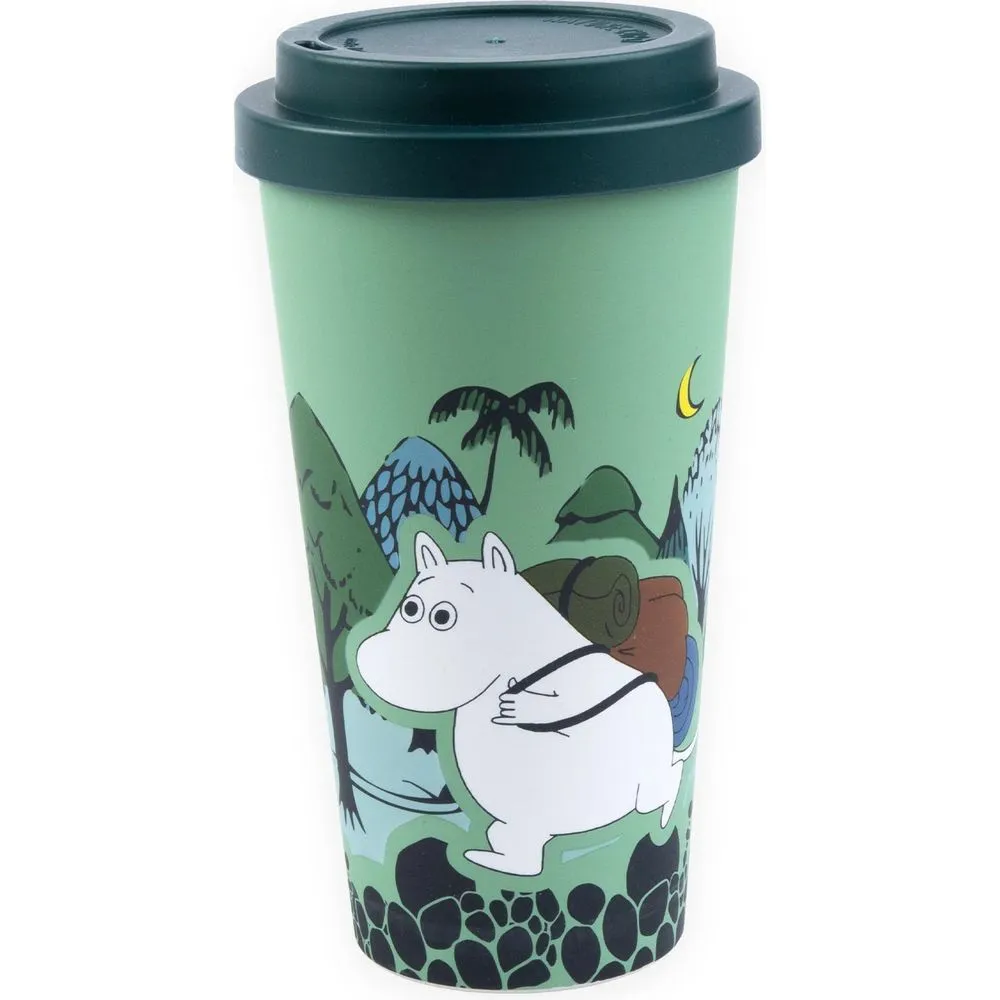 Moomintroll Adventuring mug vert 450 ml