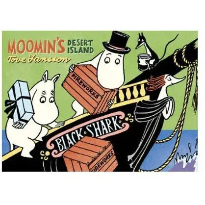 Moomintroll Desert Island comic BD couleur anglais