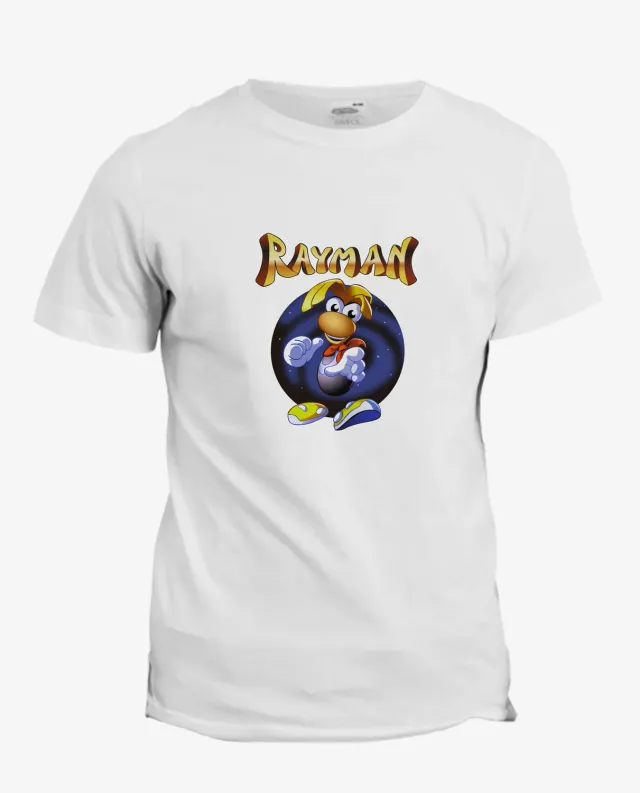 Pixgoodies Rayman pas de bras pas de retro gaming t-shirt coton