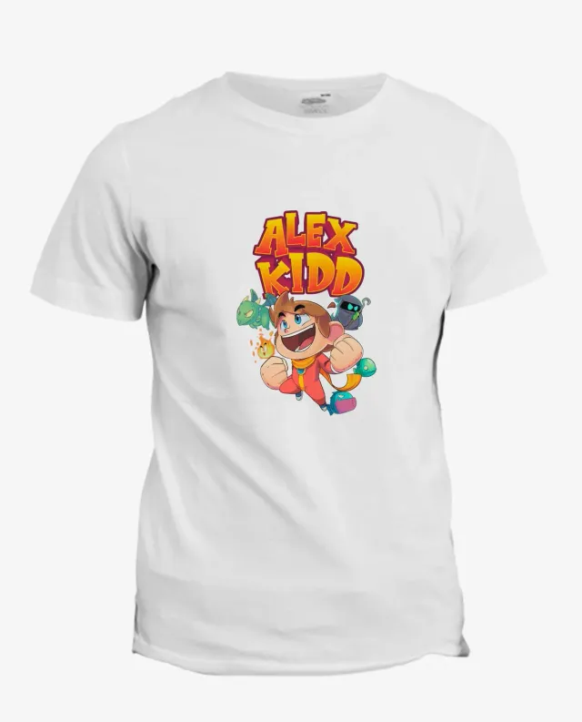 Alex Kidd DX t-shirt coton rétro gaming