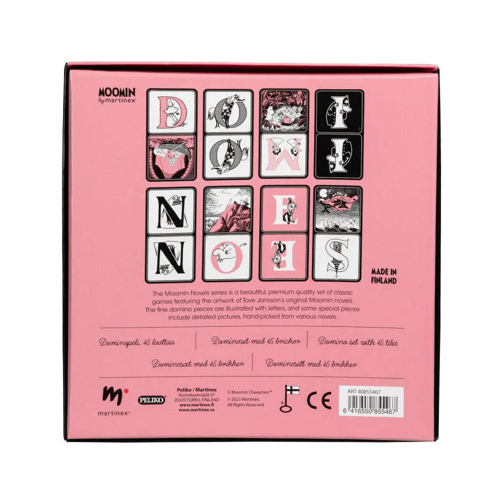 Moomintroll Novels jeu de dominos 45 cartes