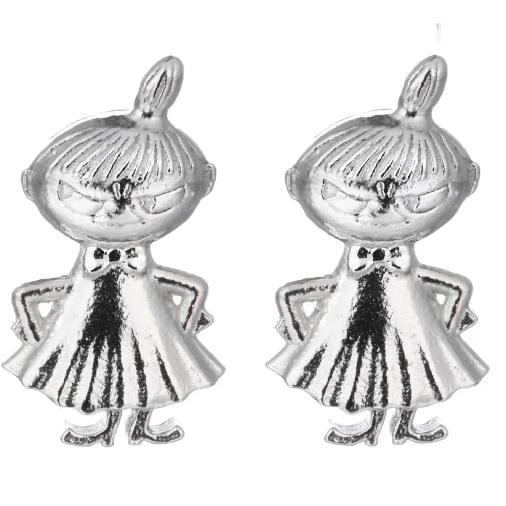 Moomintroll Little My boucles d'oreilles 8 x 14 mm