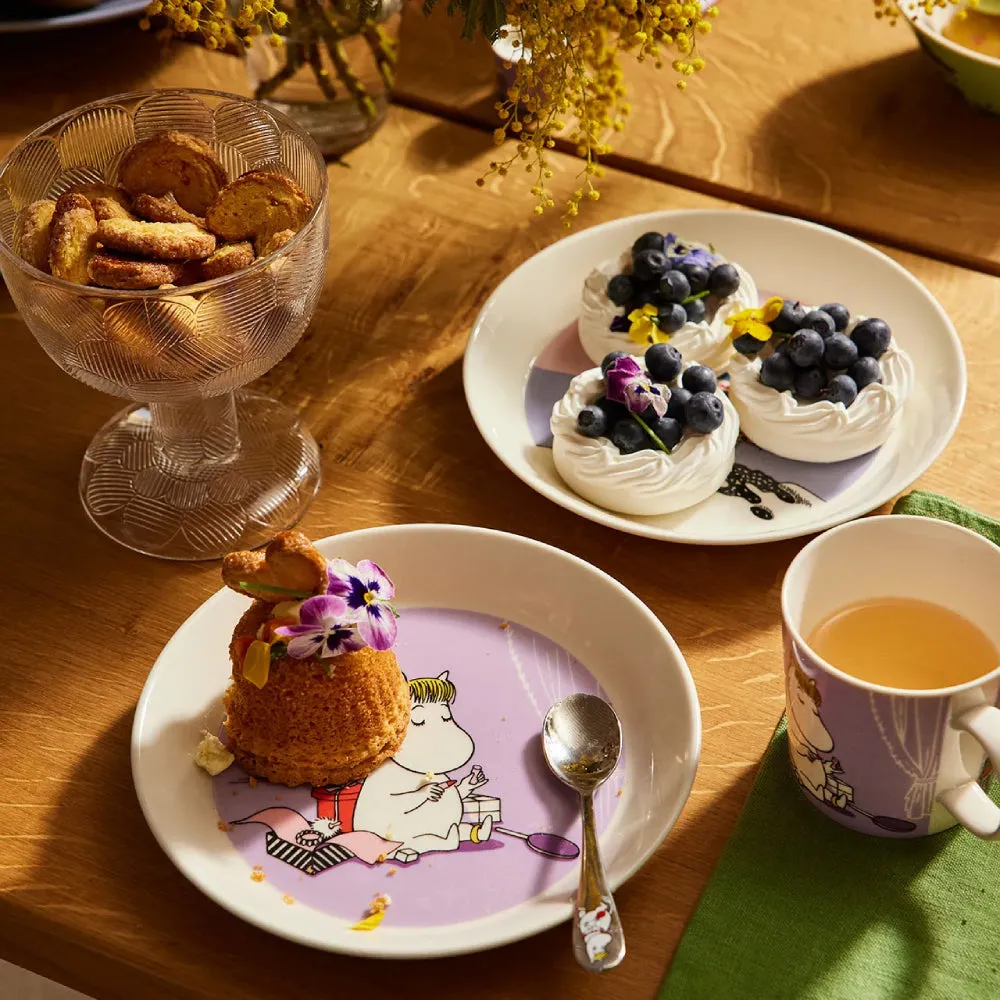 Moomintroll Snorkmaiden Assiette 19 cm lilas céramique