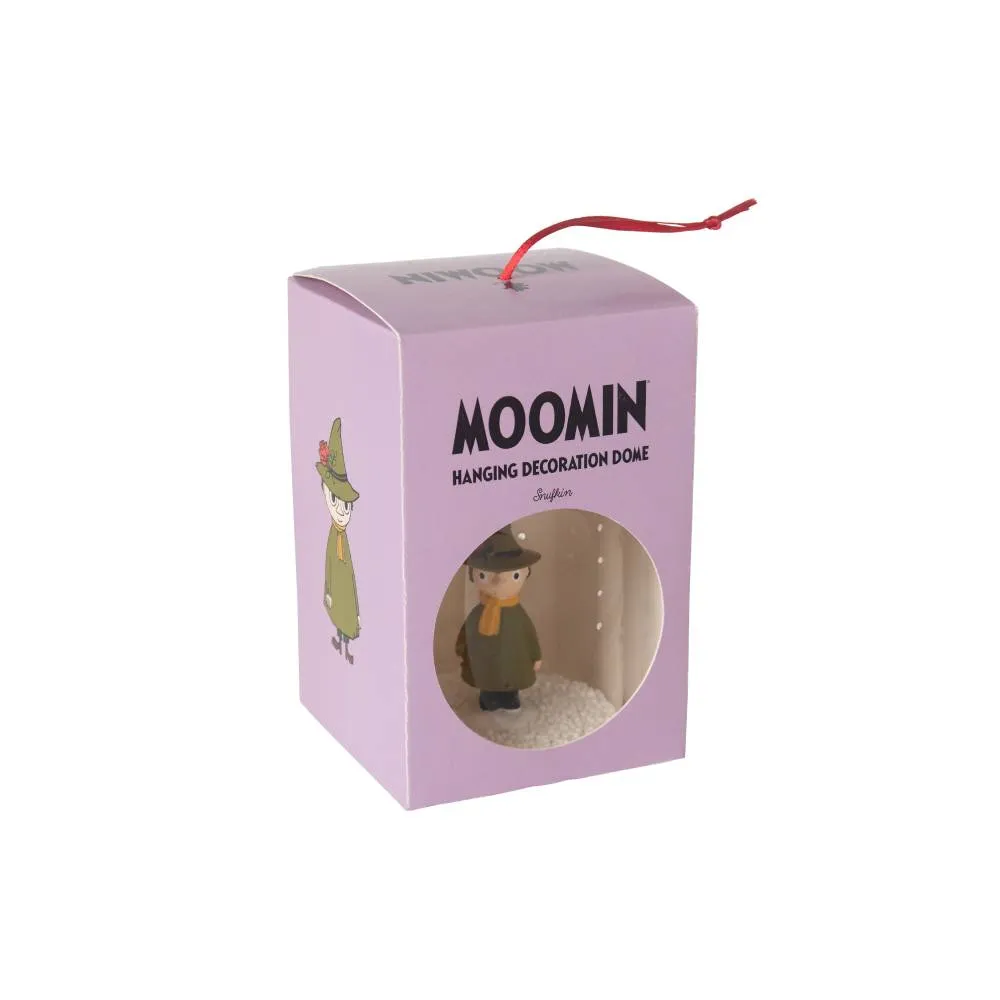 Moomintroll Snufkin décoration cloche verre 11 cm