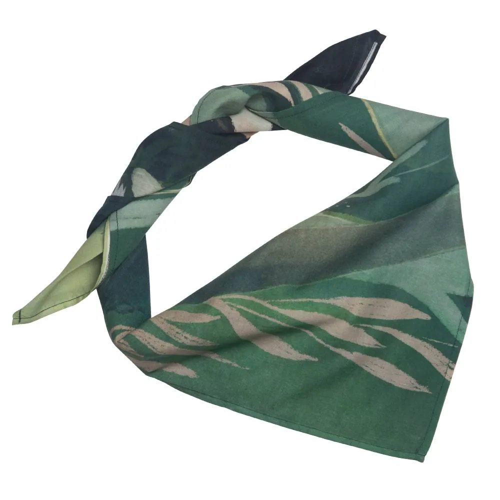 Moomintroll Moomin Family foulard coton vert 66,5 cm