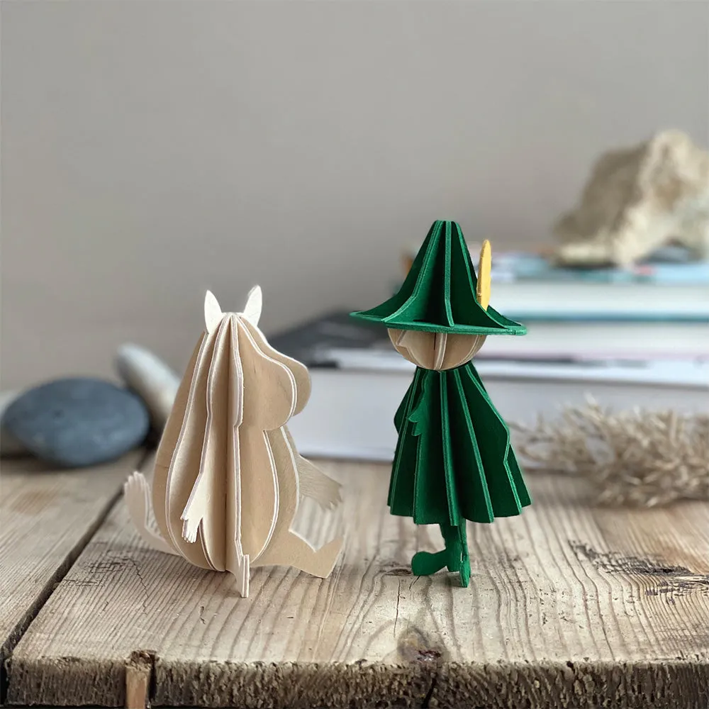 Moomintroll Snufkin Figurine Bois 11 cm