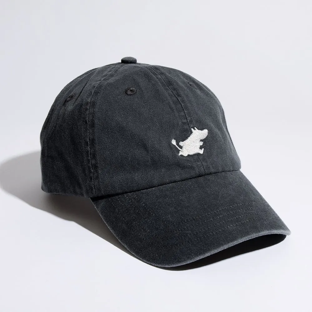 Moomintroll Classics casquette denim noire 100% coton