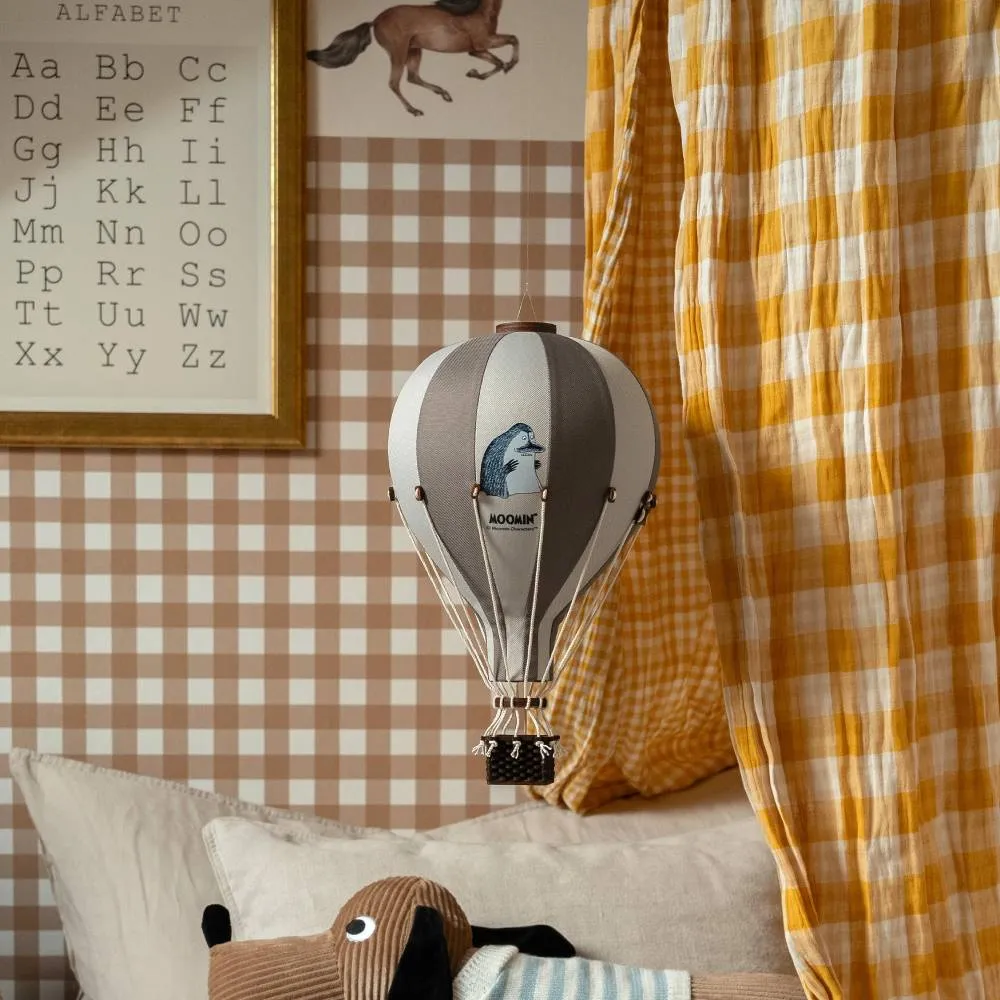 Moomintroll montgolfière décorative tissu 30 cm