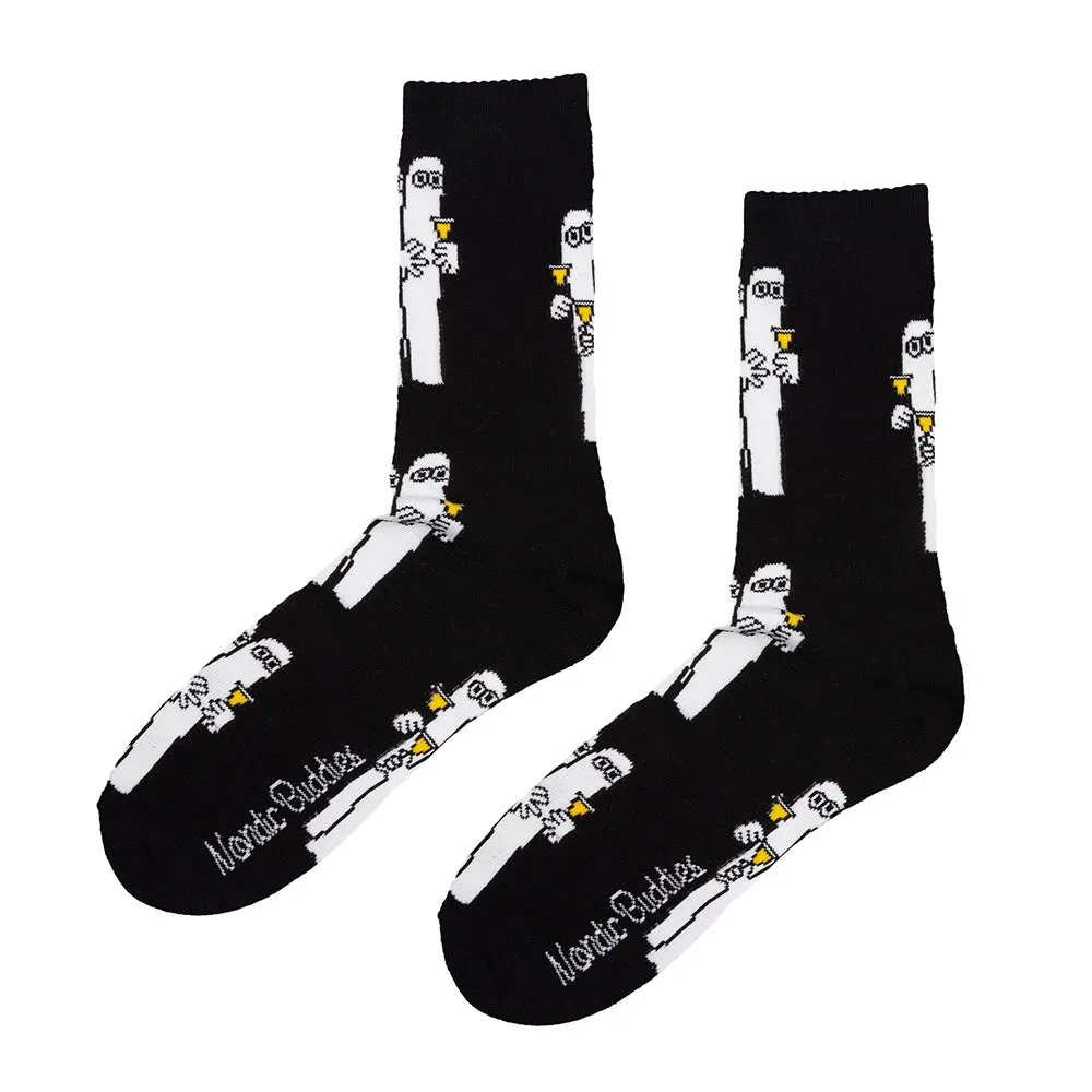 Moomintroll Hattifatteners chaussettes coton adulte