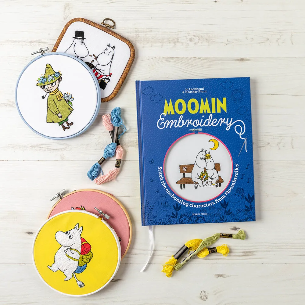 Moomintroll Livre Broderie Anglais 10 Projets